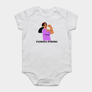 Women Florida Strong Baby Bodysuit